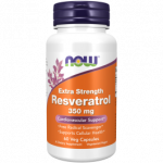 NOW Foods Resveratrol, Extra Strength 350 mg - 60 Veg Capsules