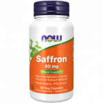NOW Foods Saffron 50 mg - 60 Veg Capsules