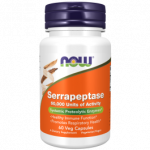 NOW Foods Serrapeptase - 60 Veg Capsules