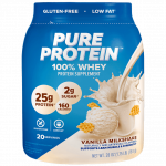 Vanilla Milkshake 100% Whey Protein Powder - (1.75 lb. Canister)